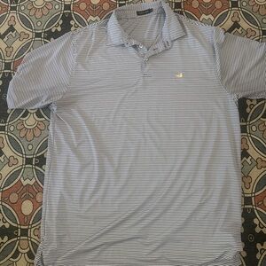 Southern Marsh Men’s Polo Navy & Purple Stripe